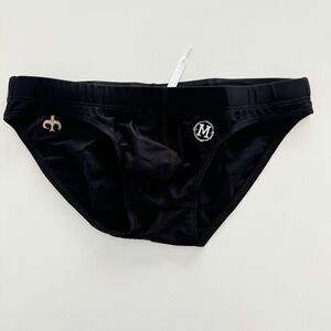 Men Marcuse Inflate swim brief (Black - Medium)